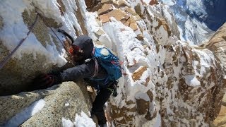 Supercaneleta Mt Fitz Roy Patagonia Climbing [upl. by Oirobil]