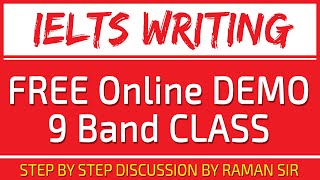 IELTS Writing Task 2 II Agree or Disagree by Raman Sir Step by Step Discussion IELTS writing [upl. by Carberry]