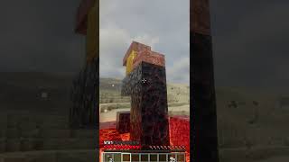 Minecraft ruined portal in desert [upl. by Ackley]