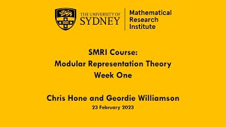 Modular Representation Theory Week One [upl. by Fagin]