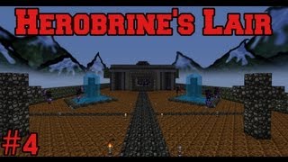 Minecraft Herobrines Lair  The Graveyard  Part 4 [upl. by Rhtaeh]