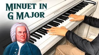 Bach  Minuet in G Major [upl. by Ringler]