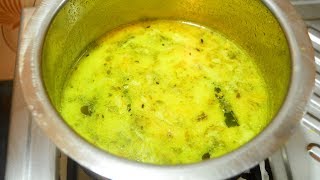 महाराष्ट्रीयन दही कढ़ी  Maharashtrian Dahi Kadhi  Dahi Kadhi in marathi  Kadhi Recipe [upl. by Atilehs]