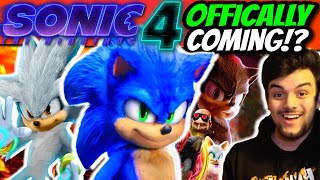 Sonic Movie 4 Officially In The Works  New Characters TV Shows amp More Planned [upl. by Gerrilee]