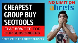 Best amp Cheap Group Buy SEO Tools 2021  Cheapest Ahref SemRushLong Tail Pro Moz Grammarly amp more [upl. by Alenson250]