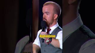 When I rode in a Blackhawk Helicopter in Afghanistan 🎤😂 Brad Williams shorts [upl. by Nalced]