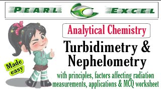 Easy way to understand turbidimetry and nephelometry concepts [upl. by Yelmene]