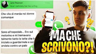 I MESSAGGI SU WHATSAPP PIÙ ASSURDI DI SEMPRE [upl. by Champaigne]