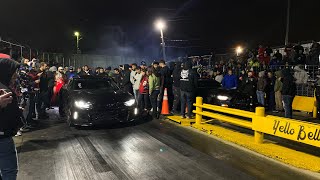 Hateful 8 morden car shootout at yellow belly drag strip [upl. by Sherborne]