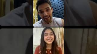 Niti Taylor and Parth Samthaan live chat with fans [upl. by Eigla]