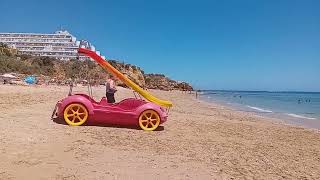 albufeira praia da Oura Beach walk albufeira Portugal 🇵🇹 [upl. by Piper167]