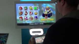 Mario Kart 8 Character Select Wii U Live Demo HD NGamz [upl. by Ahsikym149]