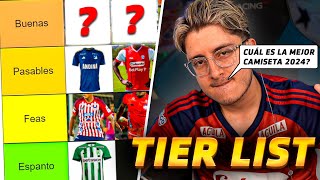 MEJORES CAMISETAS FPC 2024  Tier List  untalsebs [upl. by Dee332]