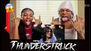 ACDC  THUNDERSTRUCK REACTION🤟🏽🔥Official Video [upl. by Annaerdna]