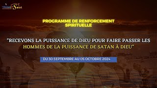 Programme dAccentuation Spirituelle J7 [upl. by Ilario]