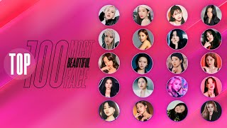 TOP 100 – Most Beautiful Female Faces in KPOP in 2023 [upl. by Haliehs]