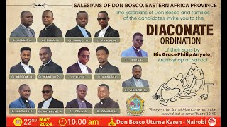 DIACONATE ORDINATION Salesians of Don Bosco amp Marian Hill [upl. by Yonatan710]