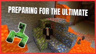 Gathering Materials For THE ULTIMATE ARMOR amp TOOLS  Crazy Craft Updated Episode 6 [upl. by Rebmit]