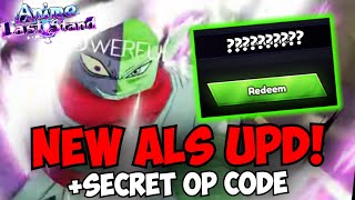 New Secret Code amp ALS GODLY DRAGONBALL UPDATE [upl. by Enomis]