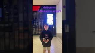 Melbourne Tullamarine air port airport melbourne travel travelvlog everyone highlights [upl. by Ecinna]