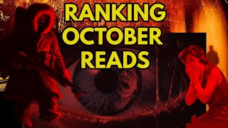 Ranking My October Reads [upl. by Ayatahs]