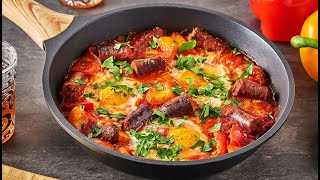 CHAKCHOUKA Merguez et Oeufs [upl. by Anile572]