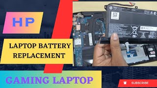 HP LAPTOP BATTERY REPLACEMENTJUNE2023 [upl. by Anaitak]