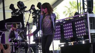 Dragonette  Hello LIVE HD 2012 Coachella Music Festival [upl. by Fan234]