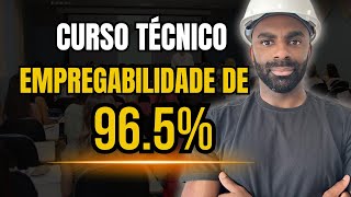 📣Curso Técnico  Empregabilidade de 965😱😱😱 [upl. by Arrol]