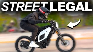 This EBike is a STREET LEGAL Surron [upl. by Muslim670]