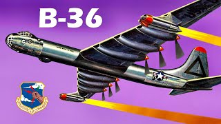 CONVAIR B36  Story of the Strategic Air Commands Masive Cold War Peacemaker [upl. by Jenna]