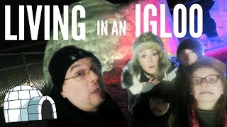 DO ALASKANS LIVE IN IGLOOS  BEHIND THE SCENES OF CHRISTMAS IN ICE Somers In Alaska Vlogs [upl. by Henrique]