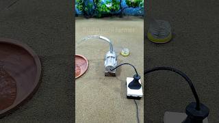 how to make mini motor water pump project  cow video  101 [upl. by Inilam]