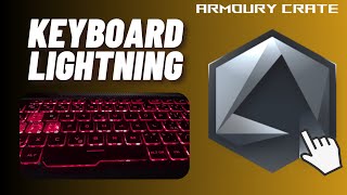 How to Change Keyboard Lightning Mode in Asus Gaming Laptops  Armoury Crate [upl. by Katusha]