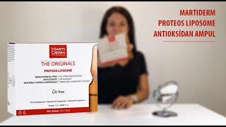 MartiDerm Proteos Liposome Ampul Kullanımı [upl. by Levana362]