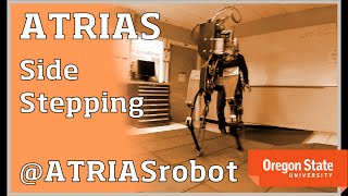 ATRIAS Robot Sidestepping [upl. by Frida]