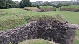 Caerleon Roman Amphitheatre A place were they used to fight many years ago fighting romans [upl. by Abil80]