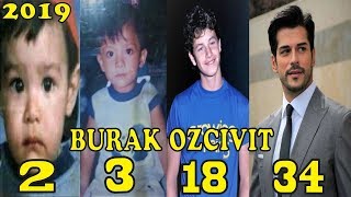 Burak Özçivit Transformation From 2 to 34 years Old [upl. by Ahsatniuq]