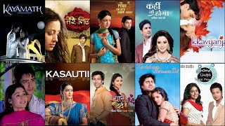 Part 1 Top 15 Classic Superhit Romantic Serials of Star Plus From 2000 to 2012  IPKKND  Tere Liye [upl. by Kania65]