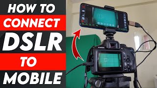 How to connect camera to phone  canon 1300d connect to smartphone [upl. by Noreht67]