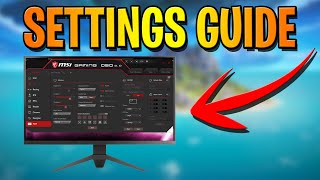 The BEST Gaming Monitor Settings 2023 [upl. by Irv]