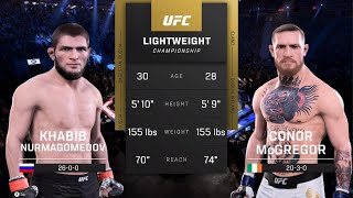 Khabib vs Conor McGregor Rematch  FULL FIGHT [upl. by Cutcheon183]