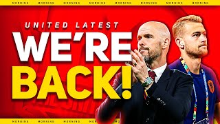 De Ligt TRANSFER Request Ten Hag TRANSFER Demand Man Utd Transfer News [upl. by Larkin]