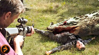 Eaten Alive Scene  LAKE PLACID VS ANACONDA  Robert Englund Corin Nemec [upl. by Oisacin136]