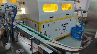 The Whole Packaging Line of GX53 LED Bulb AssemblyAging PackingShrink [upl. by Major]