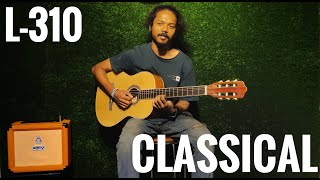 Deviser L310 Classical Guitar Sound Review ll Music Point [upl. by Aisital]