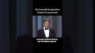 Final Words For Lucille Ball sad lucilleball love awards desiarnaz tv shortsfeed [upl. by Ai838]