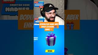 BODENLOSER NAME ABER EHREN GESCHENK 🎁 fortnite shorts fortniteclips gaming geschenk [upl. by Sutit59]