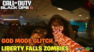 How To Get God Mode Glitch in Black Ops 6 Liberty Falls Zombies Full Guide [upl. by Enihpad568]