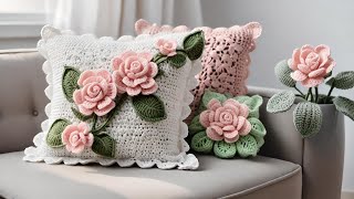 🔥 WOW 🔥 🤗 AMAZING CROCHET PILLOWS [upl. by Powel]